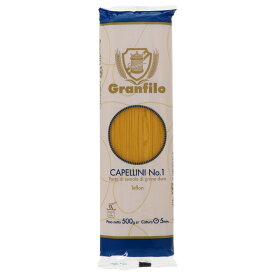 グランフィーロ カペッリーニ 1.2mm （No.1） 500g granfilo パスタ 包装不可