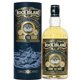 ダグラスレイン ロック アイランド 10年 ブレンデッド モルト スコッチ ウイスキー 46度 並行 箱付 700ml 包装不可