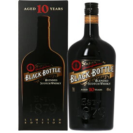 ブラックボトル 10年 ブレンデッド スコッチウイスキー 40度 並行 箱付 700ml 包装不可