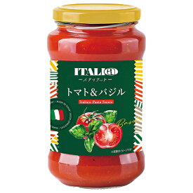 イタリアット パスタソース トマト＆バジル 400g 包装不可