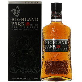 ハイランドパーク 18年 ヴァイキング プライド シングルモルト スコッチウイスキー 43度 並行 箱付 750ml 包装不可