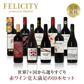 500円OFFクーポン対象 【5】赤ワイン選りすぐり パーティー10本セット 第28弾 750ml×10 飲み比べ ワイン セット 【送料無料】【包装不可】