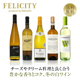 400円OFFクーポン対象 【2】季節と楽しむワイン！ 冬の白ワイン 5本セット 第1弾 750ml×5 飲み比べ 白 ワイン セット 【送料無料】【包装不可】