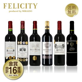 250円OFFクーポン対象 厳選！金賞受賞ボルドー 赤ワイン 6本セット 第74弾 750ml×6 飲み比べ 金賞ワイン 金賞ボルドー ワイン セット 【送料無料】【包装不可】
