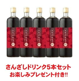 フルーツハーブ さんざしドリンク正規品 900ml 5本セット お楽しみプレゼント付！飲料 /健康ドリンク/美容ドリンク/健康飲料/美容飲料/クエン酸/ポリフェノール/さんざし/サンザシ/ 山査子 /プレゼント/ギフト