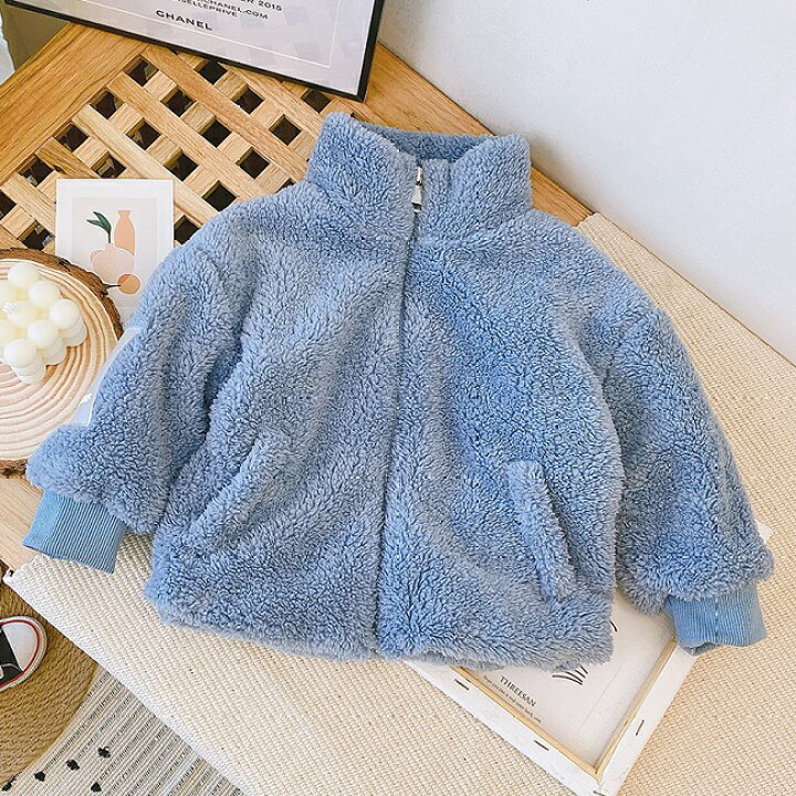 楽天市場 送料無料 フリースジャケット ジュニア 冬 ジャケット モコモコ アウター 子供 ユニセックス モコモコジャケット 女の子 男の子 ジャンパー フリース 暖かい おしゃれ ピンク オレンジ ブルー レディースファッション Le Futur