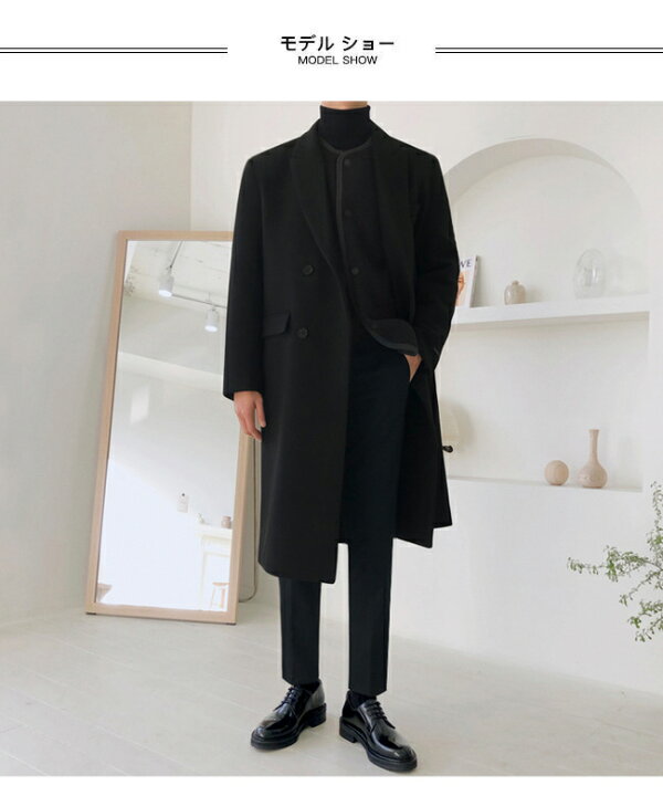 楽天市場 送料無料 チェスターコート メンズ 通学 コート 厚手 冬 ロングコート 細身 高級感 スタイリッシュ アウター キレイめ 冬コート おしゃれ ラシャコート ロング 厚手コート 男性 キャメル ブラック レディースファッション Le Futur