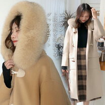楽天市場】ファー ダッフルコート（レディースファッション）の通販