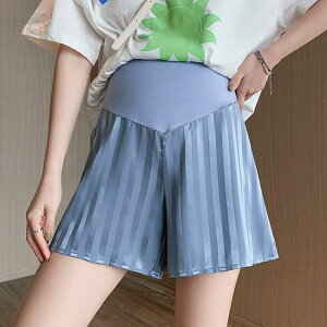 マタニティパンツ 夏 ショートパンツ 妊婦 産後 レディース 短パン ゆったり 快適 軽薄 透けない 接触冷感 マタニティ ワイドパンツ アジャスター付き カジュアルパンツ 体型カバー ショー