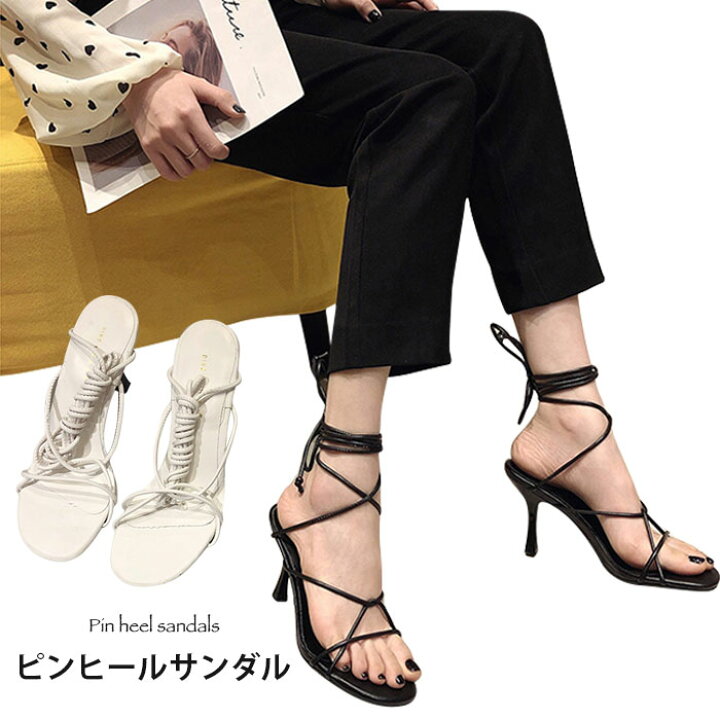 楽天市場 送料無料 サンダル ピンヒールサンダル レディース リボン ハイヒール ピンヒール おしゃれ ハイヒールシューズ キレイめ お洒落 上品 エレガント 美脚 靴 シューズ 春新作 レディースファッション Le Futur