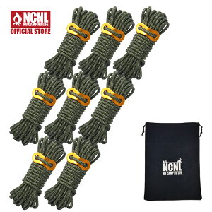 NCNL(NO CAMP NO LIFE) pR[h eg[v ^[v[v KC[v ˍޓ ω׏d 430kg  5mm  4m \Lv Lvpi ݋ [ܕt (I[u 8{Zbg)