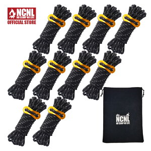 NCNL(NO CAMP NO LIFE) pR[h eg[v ^[v[v KC[v ˍޓ ω׏d 430kg  5mm  4m \Lv Lvpi ݋ [ܕt (ubN 10{Zbg)