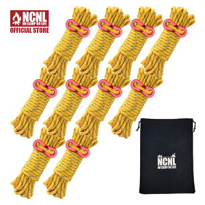 NCNL(NO CAMP NO LIFE) pR[h eg[v ^[v[v KC[v ˍޓ ω׏d 430kg  5mm  4m \Lv Lvpi ݋ [ܕt (CG[ 10{Zbg)