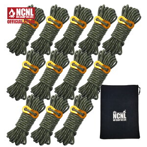 NCNL(NO CAMP NO LIFE) pR[h eg[v ^[v[v KC[v ˍޓ ω׏d 430kg  5mm  4m \Lv Lvpi ݋ [ܕt (I[u 12{Zbg)