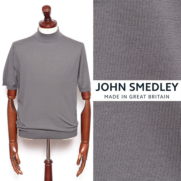 うなど JOHN 30ゲージ コットン モックネックニット（Tシャツ/カットソー）｜JOHN SMEDLEY（ジョンスメドレー）のファッション ...