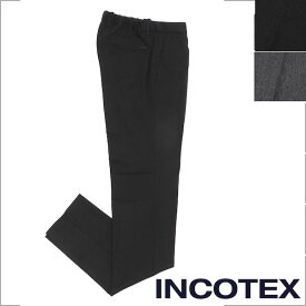 INCOTEX SLACKS インコテックス スラックス SUPER100'S テクノ フランネル ウール ストレッチ ドローコード SLIM スラックス 84型 1ts0844536 100