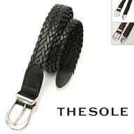 ザソウル THE SOLE PUNTALE メッシュレザー プンターレ付き ベルト 25mm幅 puntalemesh 100
