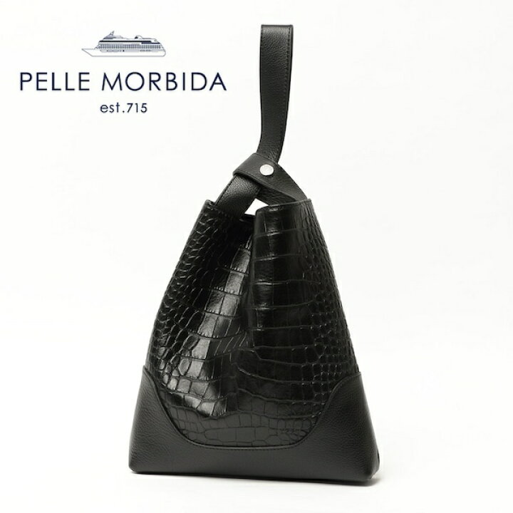 楽天市場】ペッレモルビダ PELLE MORBIDA クロコ型押し x シュリンク 