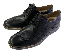 COLE HAAN 「コールハーン」ORIGINAL SHORT WINGTIP OXFORD「オリジナルグラウンド ウィング オックスフォード」「C26470」BLACK/IRONSTONEカラー 海外並行輸入正規品★サイズ交換片道無料★【あす楽対応_関東】