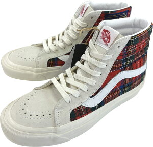 VANS SK8-HI 38DX oY XP[g nCAinCt@Ng[J[ yhg/ROYAL STEWART TARTANJ[iԁuVN0A38GF9GTv@Y {COJ[ TCYГ
