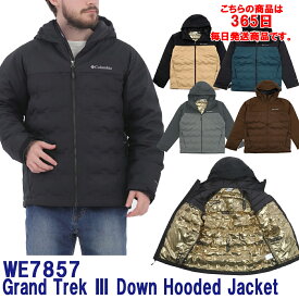 コロンビア Columbia グランドトレックIIIダウンフーデッドジャケット品番 WE7857 Grand Trek III Down Hooded Jacket2025秋冬モデル 日本正規代理店商品★サイズ交換片道無料無料★