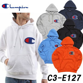 ★定価から40％オフ★CHAMPION「チャンピオン」ビッグロゴ プルオーバー スウェット パーカー [C3-E127] 2018年秋冬カラー！日本正規代理店商品 ★サイズ交換片道無料★【あす楽対応_関東】