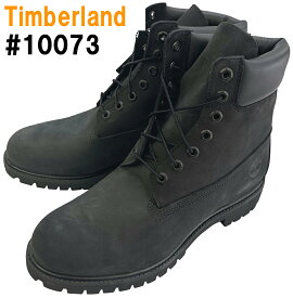 TIMBERLAND「ティンバーランド」6 INCHI BOOTS #10073ブラックヌバックカラー■サイズ交換片道送料無料！■【あす楽対応_関東】ティンバーランド ＃10073