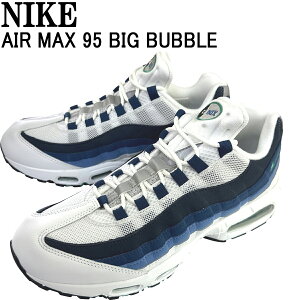 �i�C�L �G�A �}�b�N�X 95 �r�b�O�o�u�� NIKE AIR MAX 95 BIG BUBBLEWHITE/EMERALD GREEN-LAKE BLUE�J���[ IH7855-100�T�C�Y�����Г��������� �C�O���K���s�A���i
