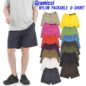 �O���~�` �i�C�����p�b�J�u��G�V���[�c GRAMICCI NYLON PACKABLE G-SHORT 2026�NSS���f���i�ԁuG6SM-P082�v�y���{�㗝�X���i�z�T�C�Y�����Г����������I�O���~�`