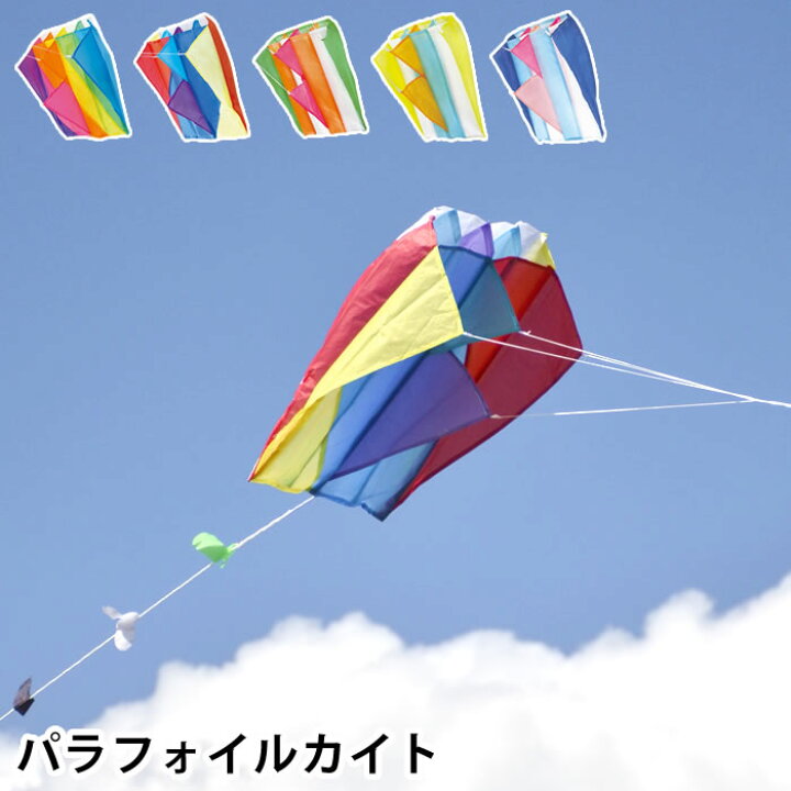 楽天市場 パラフォイルカイト 凧 タコ スポーツカイト 外遊び おもちゃ 外遊び 大人 子供 外遊び 凧揚げ 玩具 おもちゃ アウトドア レジャー お正月 おしゃれ かわいい デザイン文具 Leilo レイロ