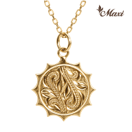 【正規品】Maxi マキシ ハワイアンジュエリー ネックレス チェーン付きネックレス サンネックレス 太陽 S…