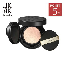 《ポイント5倍！11日01:59まで》【Lekarka 公式】 リストロボモイストファンデーション 9.5g レフィル付き ｜ クッションファンデーション ファンデーション 日本製 幹細胞順化培養液 EGF 保湿 カバー力 ツヤ ハリ プレゼント 誕生日 コスメ ギフト 送料無料