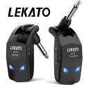 【SS限定・エントリーで5倍PT】【楽天1位】LEKATO ギターワイヤレスシステム ワイヤレス システム エレキギター ベー…