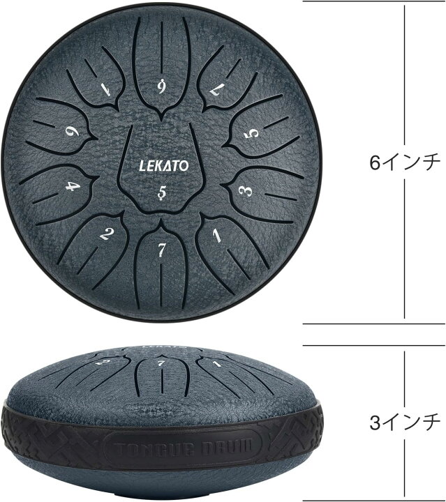 楽天市場】【月末・最大500円OFFクーポン】LEKATO ミニタングドラム