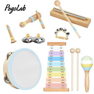 【SS限定価格】【楽天1位】楽器セット 8点 おもちゃ 木のおもちゃ 子供用 打楽器 鉄琴 木琴 太鼓 リズム …
