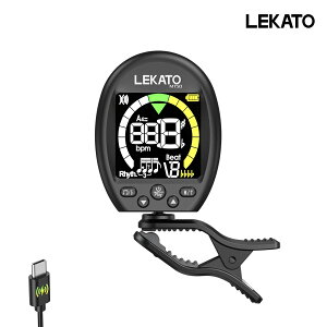 LEKATO �N���b�v�`���[�i�[ �M�^�[ �`���[�j���O ���g���m�[�� �g�[���W�F�l���[�^�[ 3 in 1 �[�d�� �x�[�X/�E�N����/���@�C�I�����p LCD���