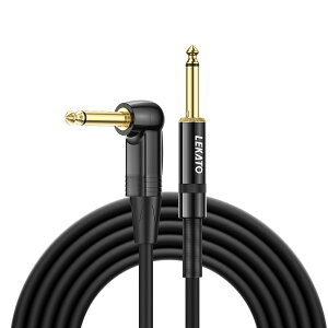 LEKATO �I�[�f�B�I�P�[�u�� �Б�L�^ �X�e���I�~�j�v���O 6.35mm �������Đ� iphone �I�[�f�B�I�P�[�u�� �� �X�e���I L�� �u���b�N 3M 6M 1/4�C���` L�^�v���O �y��p�P�[�u��