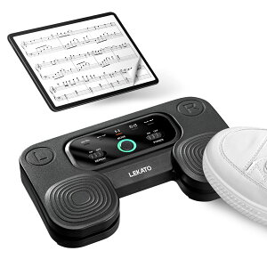 �y10���|�C���g�Ҍ�+10%OFF�N�[�|���zLEKATO �y�� �y�[�W�^�[�i�[ �t�b�g�y�_�� ���߂��� �y�_�� �^�u���b�g ���C�����X �~�j �^�[�i�[ Bluetooth �t�b�g�X�C�b�` �y�[�W�߂��� Type-C �[�d�� �X�}�z 