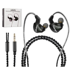 LEKATO ���Չ����C���z�� IEM �J�i���^ �L���^�C�v �N���A �C���t�H�� ���R�[�f�B���O �C�����j �C���C���[���j�^�[ �v���d�l �Չ� �n�C�u���b�h�^ Hi-Fi�C���z�� H5 1�N�ۏ�
