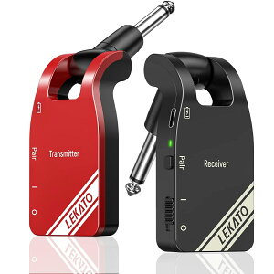 LEKATO ���C�����X�M�^�[�V�X�e�� 2.4GHz ���C�����X�M�^�[����M�@ 6�`�����l�� �[�d�� �f�W�^���I�[�f�B�I�V�X�e�� �`������100�t�B�[�g �G���L�M�^�[ �x�[�X�p WS-10
