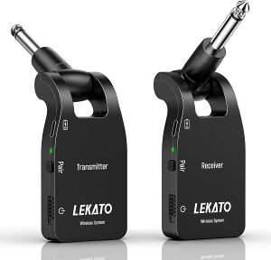LEKATO ���C�����X�M�^�[�V�X�e�� 2.4GHz ���C�����X�M�^�[����M�@ 6�`�����l�� �[�d�� �f�W�^���I�[�f�B�I�V�X�e�� �`������100�t�B�[�g �G���L�M�^�[ �x�[�X�p WS-10