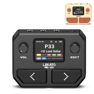 【10%OFFクーポン】LEKATO エフェクター マルチエフェクター 楽器エフェクター エレキギター ギター用 プ…