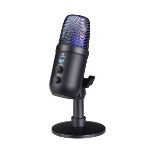 �y10%OFF�N�[�|���z�R���f���T�[�}�C�N �}�C�N �P��w���� RGB ���C�g���� ������ �Q�[�~���O�}�C�N ��c �^�� �J���I�P �����[�g �X�^���h�}�C�N USB Android�[�� iPhone pc �Q�[������ �z�M �X�}�z 