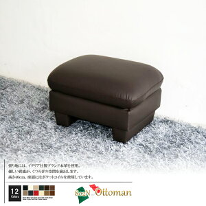 イタリア製本皮オットマン802n-otソファソファー本皮椅子おしゃれ家具インテリア特注オーダーメイドカラーレザー脚乗せスツール本革本皮家具インテリア衣替えおしゃれ楽天