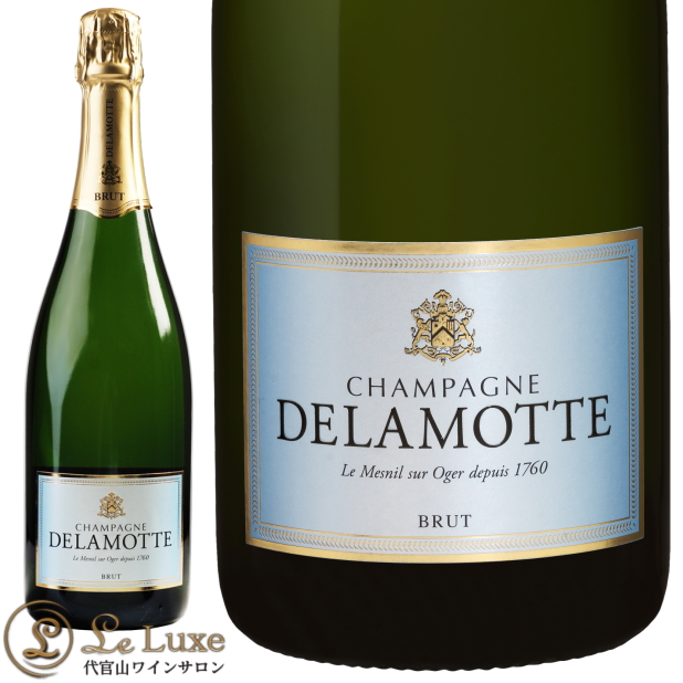 素敵な NV ブリュット ドゥラモット 正規品 シャンパン 辛口 店舗 白 Champagne 750ml Brut Delamotte