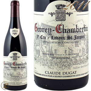 2011 W Vx^ v~G N H[ T WbN N[h fK Ki  h 750ml Claude Dugat Gevrey Chambertin 1er Cru Lavaux Saint Jacques