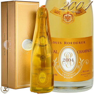 2004 NX^ ubg Be[W C f[ Ki ϔ Vp  h 750ml Louis Roederer Cristal Brut Vintage Gift Box
