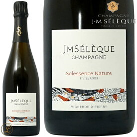 NV ソレサンス ブリュット ナチュール J.M セレック 正規品 シャンパン 辛口 白 750ml J-M Seleque Solessence Brut Nature