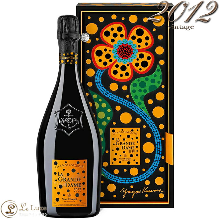 楽天市場】草間彌生 Kusama Yayoi 2012 グラン ダム ヴーヴ クリコ 