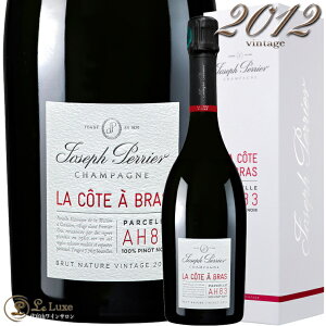 2012  R[g A u u h m[ ubg i`[ Be[W WZt yG Mtg {bNX Ki Vp h  750ml Joseph Perrier La Cote a Bras Blanc de Noirs Brut Nature Gi